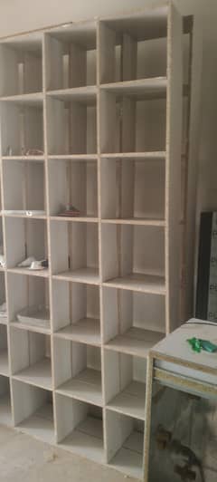 shop counter wall rack