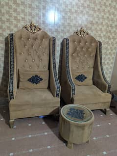 cofee chair with table