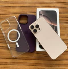 16 pro max 512gb desert titanium