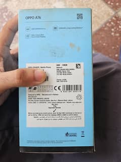 oppo A76 for sale