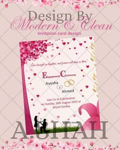 Custom Wedding & Event Cards | Canva Pro Design | Fast Delivery"