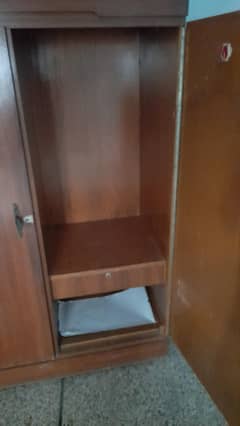 wardrobe and side board