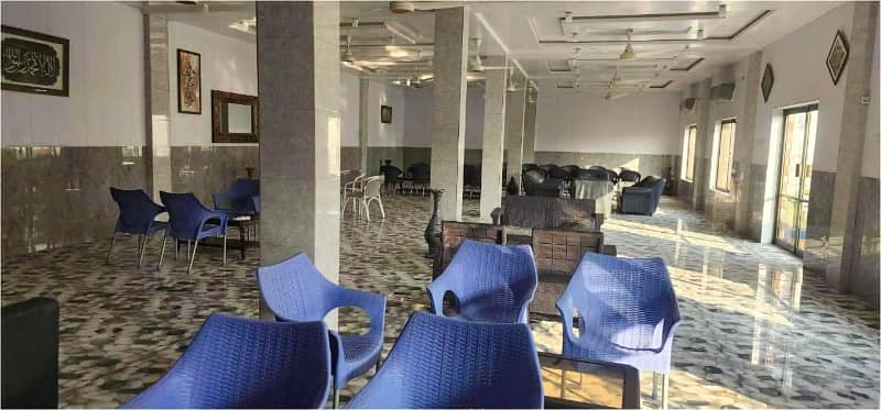 7 kanal Plot with Building on Main Express Way Interchange Big Front On Rent 2