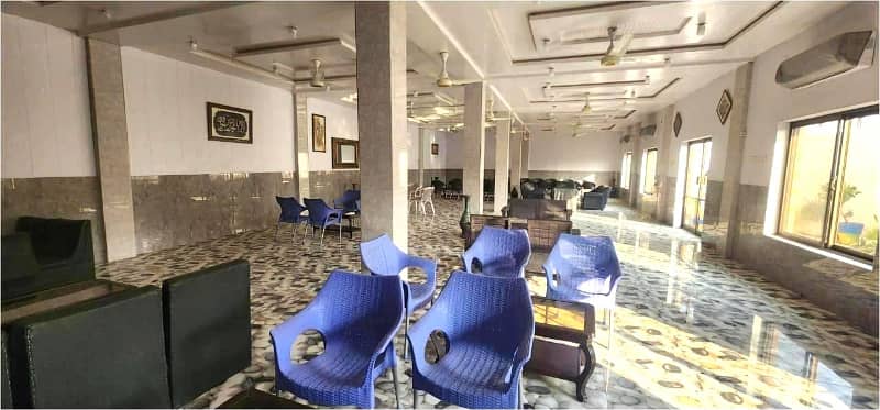 7 kanal Plot with Building on Main Express Way Interchange Big Front On Rent 3
