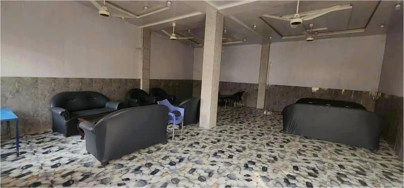 7 kanal Plot with Building on Main Express Way Interchange Big Front On Rent 5