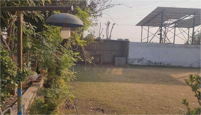 7 kanal Plot with Building on Main Express Way Interchange Big Front On Rent 10