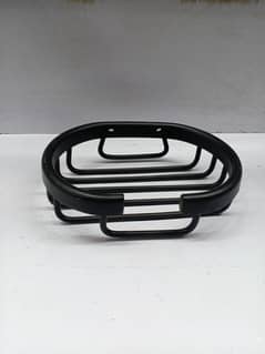 washroom hooks and soap dish