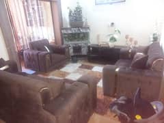 7 Sofa set Welvet Brown bilkul New ha 2 months use hoa ha