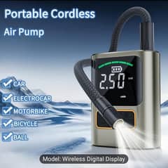 Portable Digital Air Compressor Pump bike car