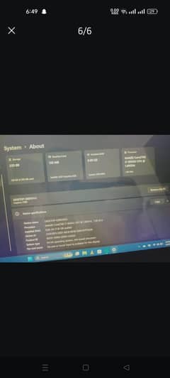 Core i7 8 generation 8/ 233 GB. 4k resulation ultra HD . 03213764974