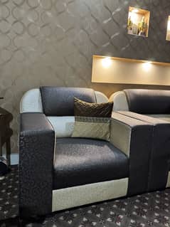 7 seater sofa set with table