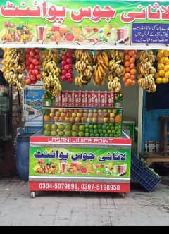 fresh juice counter