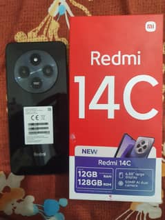Redmi 14 C Midnight Black 6GB RAM 128 ROM 1 month used