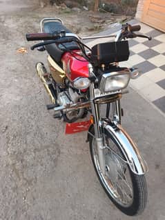 HONDA CG 125 GOLD EDITION 2024