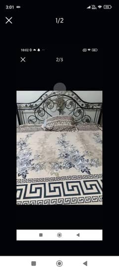 Iron Bed king size