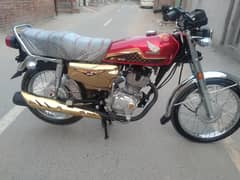 Honda CG 125 special Gold edition 24 Model Applied for