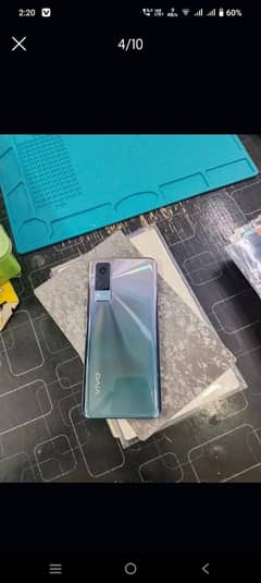 vivo y51s 8/128 10/10 condition full box family use