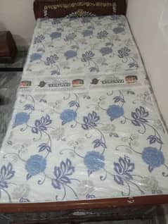 Single bed with new mattress
