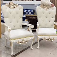 Royale Room Chairs in royal white colour