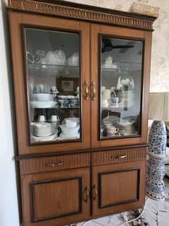 Walnut Wood Show Case