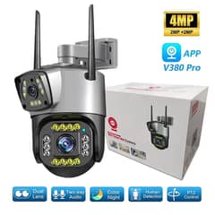V380 Double Lens Outdoor Camera