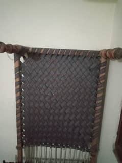 wood charpai