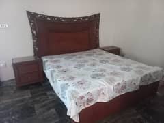king size bed set with spring mattress