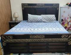 Bed & Dressing Table for Sale