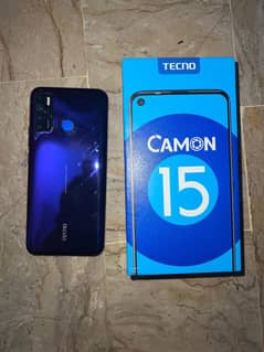 Tecno Camon 15  4 Ram and 64 Room and 48 megapixel camera