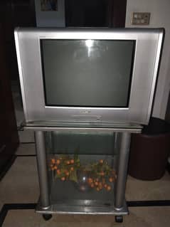Gunine Sony tv with trolley