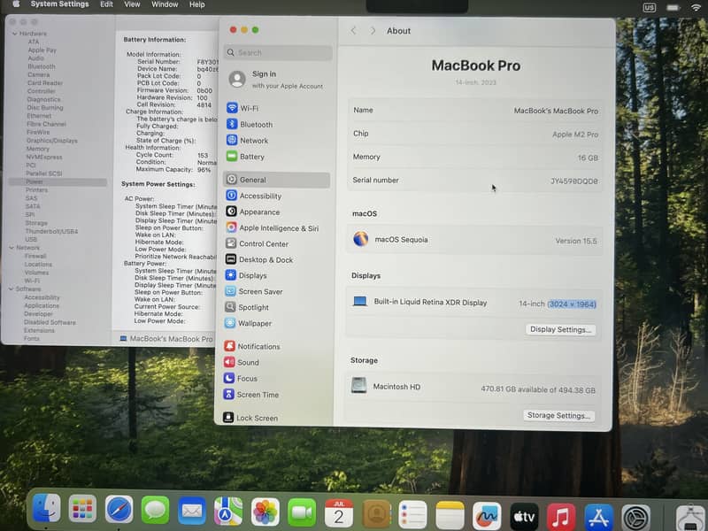Apple MacBook M2 Pro 2023 14 inch 16GB 512GB 14 inches 3