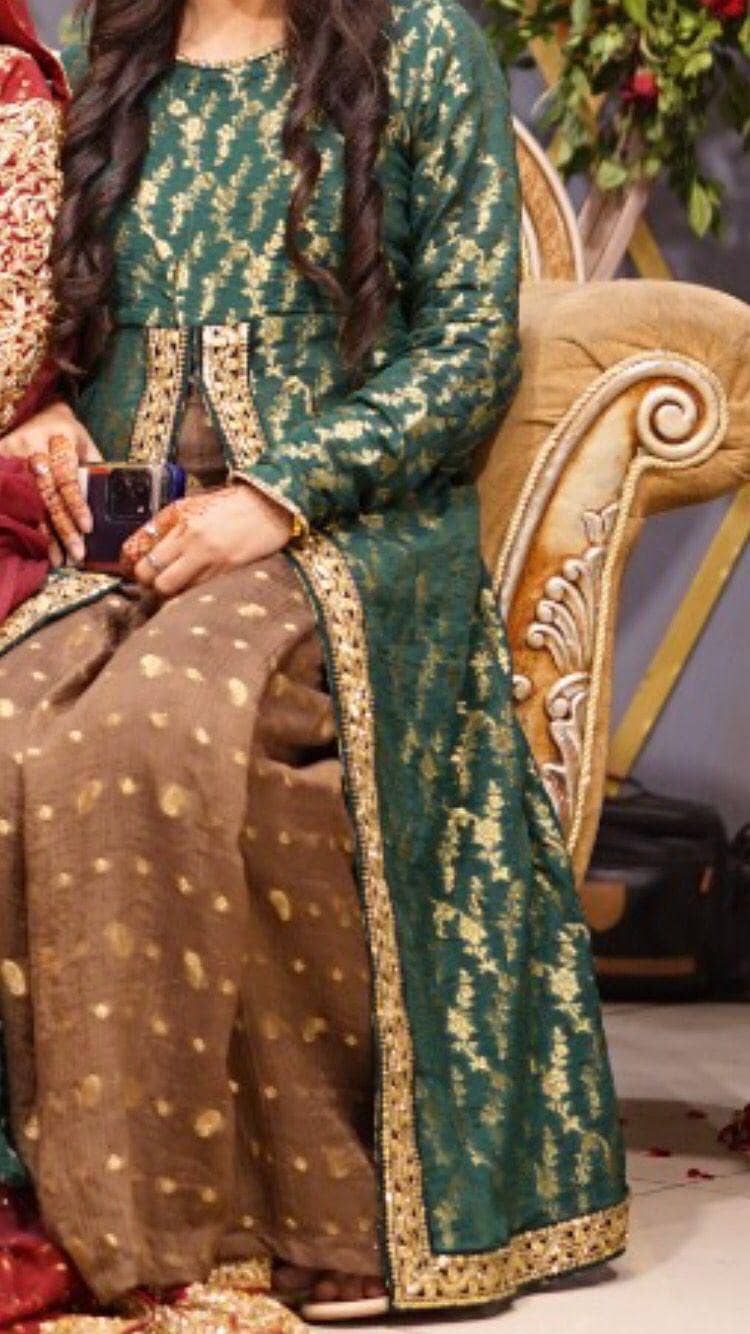Front open frock with inner 1