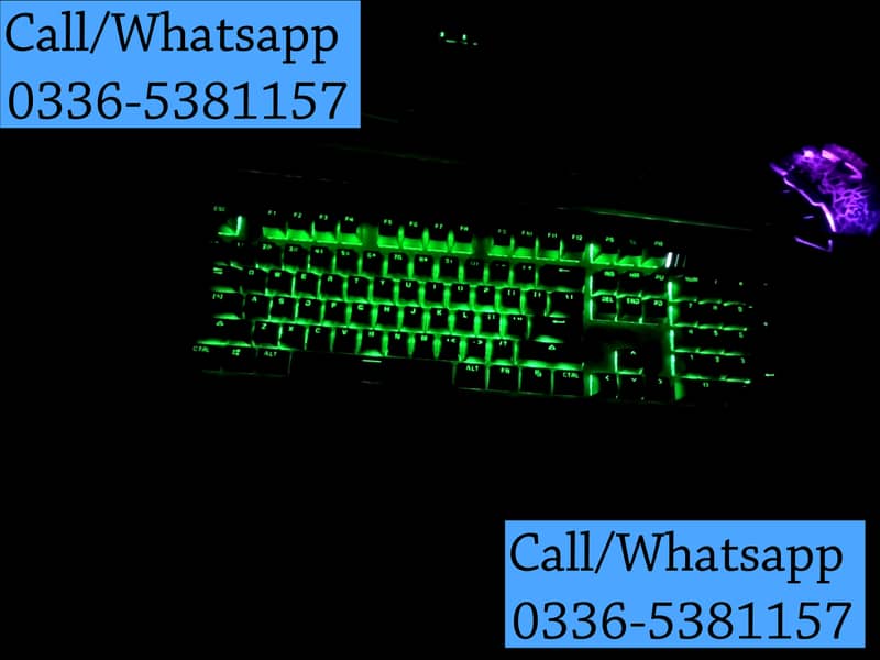 HP Mechanical Keyboard Gaming RGB Switch New with Box Switches 4