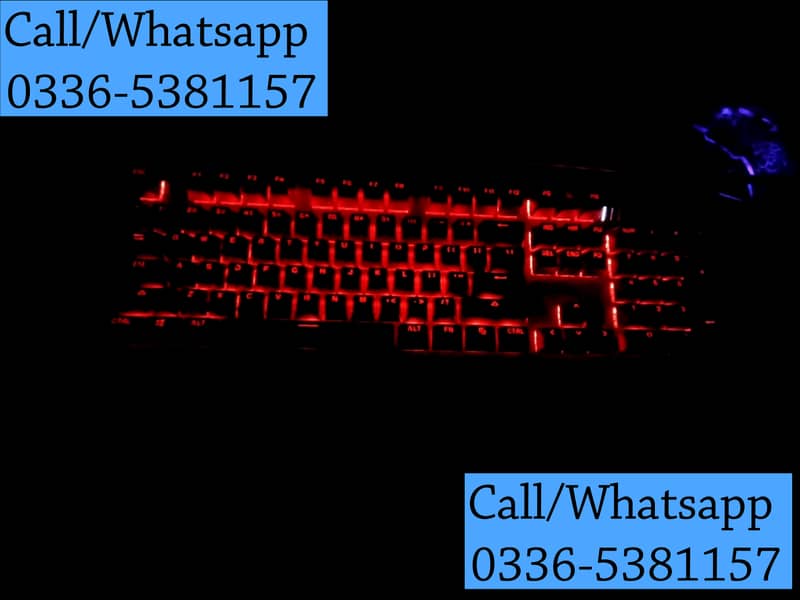 HP Mechanical Keyboard Gaming RGB Switch New with Box Switches 6