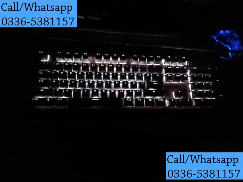 HP Mechanical Keyboard Gaming RGB Switch New with Box Switches 7