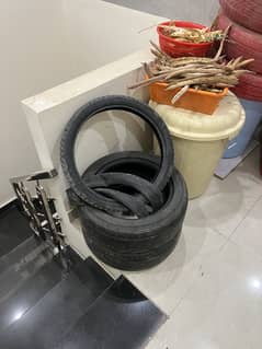 Used Car Tyres Used Honda CD70 tyres TOYOTA HONDA SUZUKI