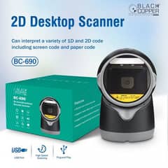 Black Cooper Bc 690 Scanner