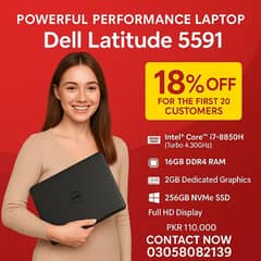 DELL LATITUDE 5591 (i7 8 generation H series)