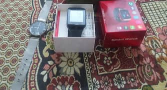 Smart watch + free watch  for sale