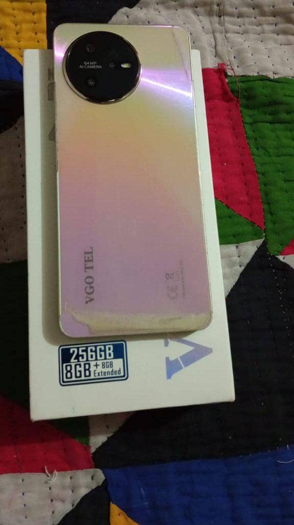 Vgo tel note 24 10 by 10 condition   ram 8+8 memory 256 6