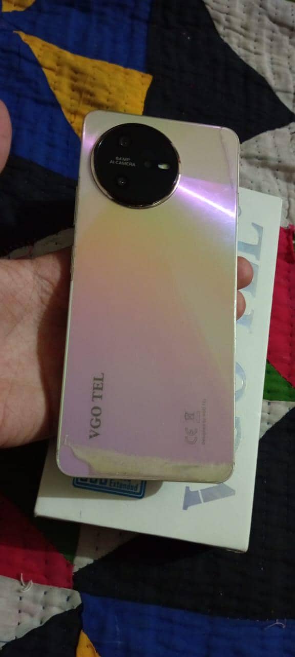 Vgo tel note 24 10 by 10 condition   ram 8+8 memory 256 10
