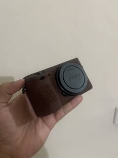 Sony a6500 mirrorless camera with lens and accessories