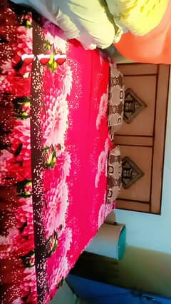 king size wooden bed