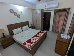 TWO BED APARTMENT AVAILABLE FOR RENT ON DAILY WEEKLY E-11/2 MARKAZ