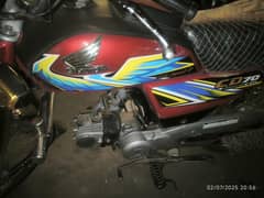 Honda cd70 2020 model  for sale in good condition