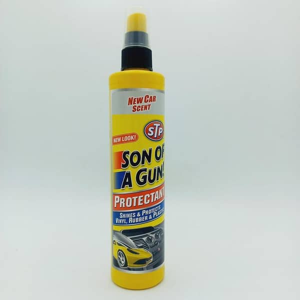 STP Son Of A Gunn Protectant with New Car Scent, 295ml