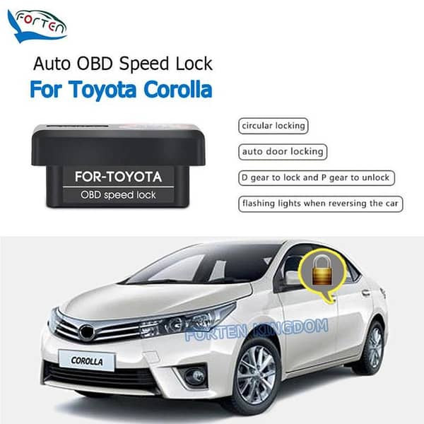 Auto Speed Lock and Unlock Device for Toyota, Honda, and Suzuki Vehicles