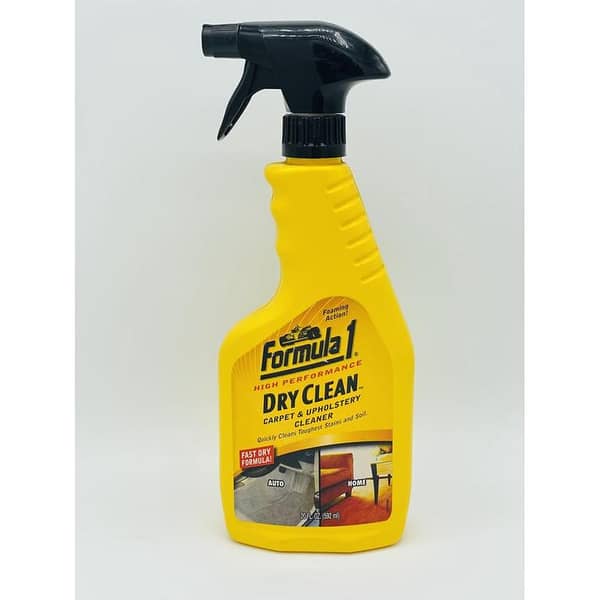Formula 1 Carpet and Upholstery Cleaner with Dry Clean Foam