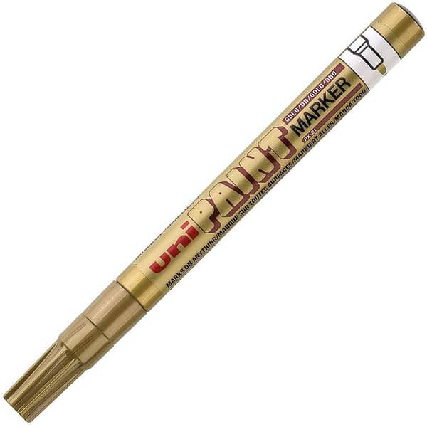 Uni PX-20 Paint Marker - Gold, 1 Piece