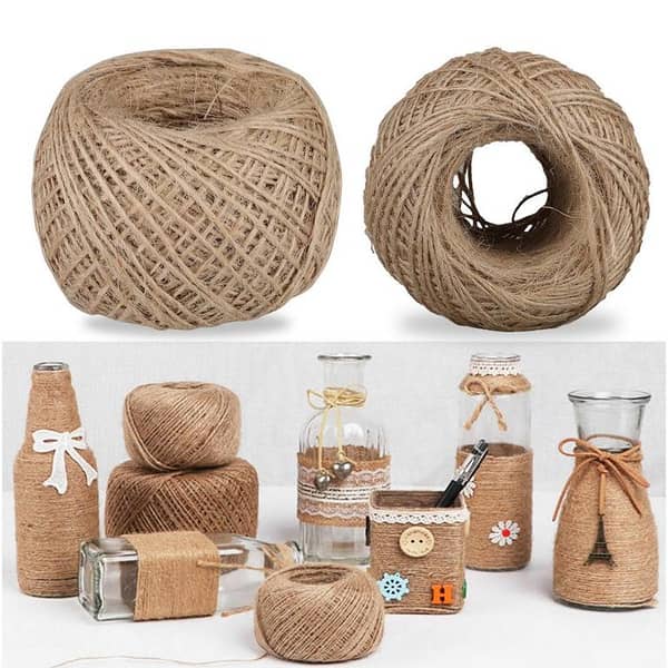 Brown Jute Rope and Thread
